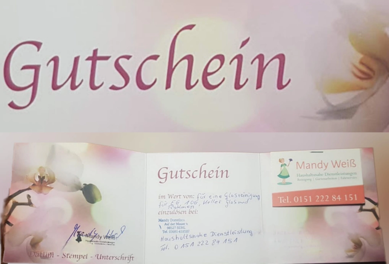 Haushaltsnahe Dienstleistungen - Versicherungsanbieter - Schenkung